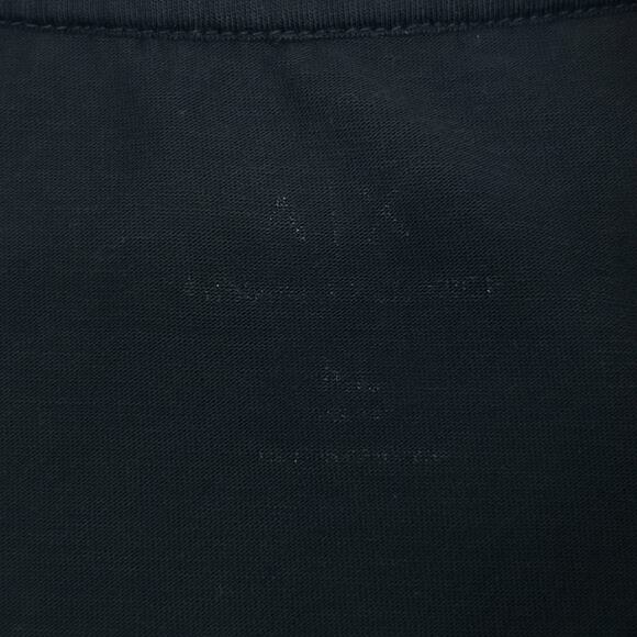 Armani Exchange T Shirt Milano New York Lines Black Short Sleeve XL X-Large - Picture 8 of 9